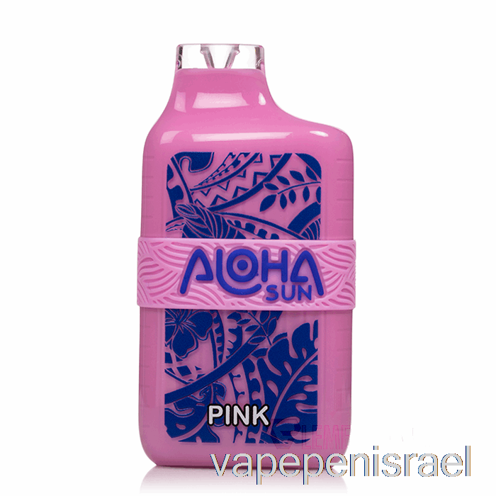 חד פעמי Vape Israel Aloha Sun 7000 חד פעמי ורוד